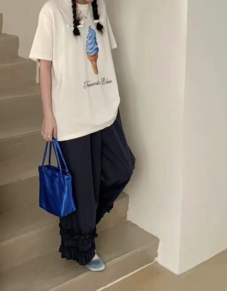 9FLOOR東大門㊣代購女裝新款休閑時尚熱賣25春夏人氣真品T恤9FLOORT恤