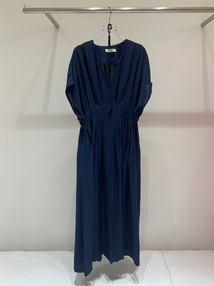 FABRIC韓國代購㊣女裝新款25春夏時尚推薦熱賣連衣裙含腰繩FABRIC連衣裙圖色3