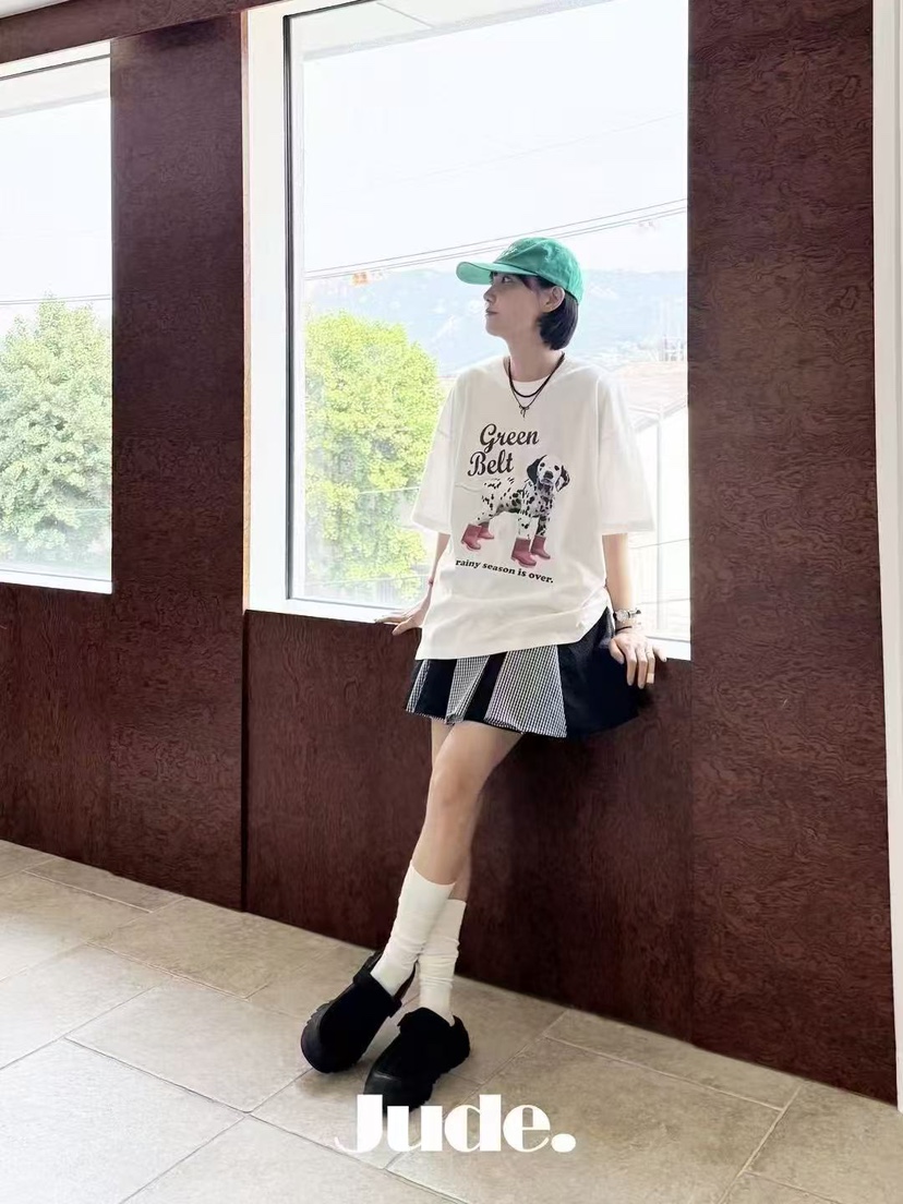 HEYJUDE韓國直郵㊣女裝新款職業休閑熱賣25春夏人氣短裙連帽HEYJUDE短裙