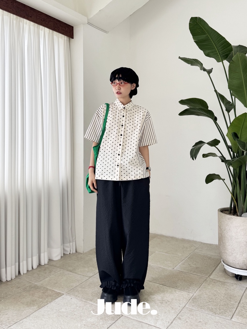 HEYJUDE韓國代購㊣女裝新款職業人氣真品推薦熱賣25春夏休閑褲HEYJUDE休閑褲