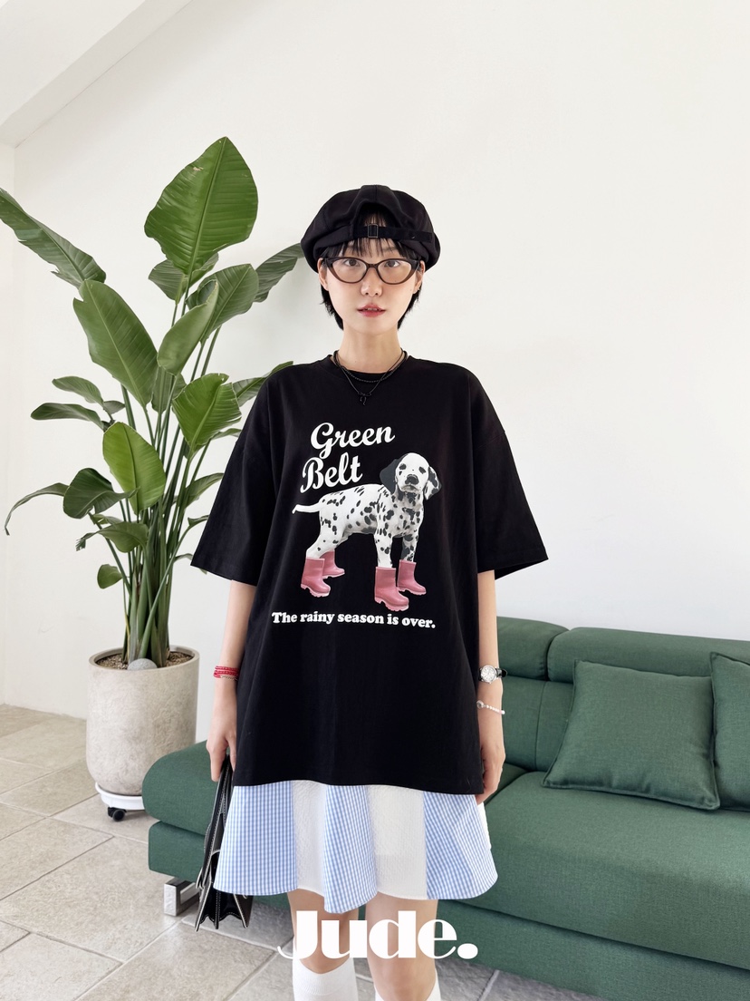 HEYJUDE東大門㊣實拍女士新品人氣真品時尚職業熱賣25春夏T恤HEYJUDET恤