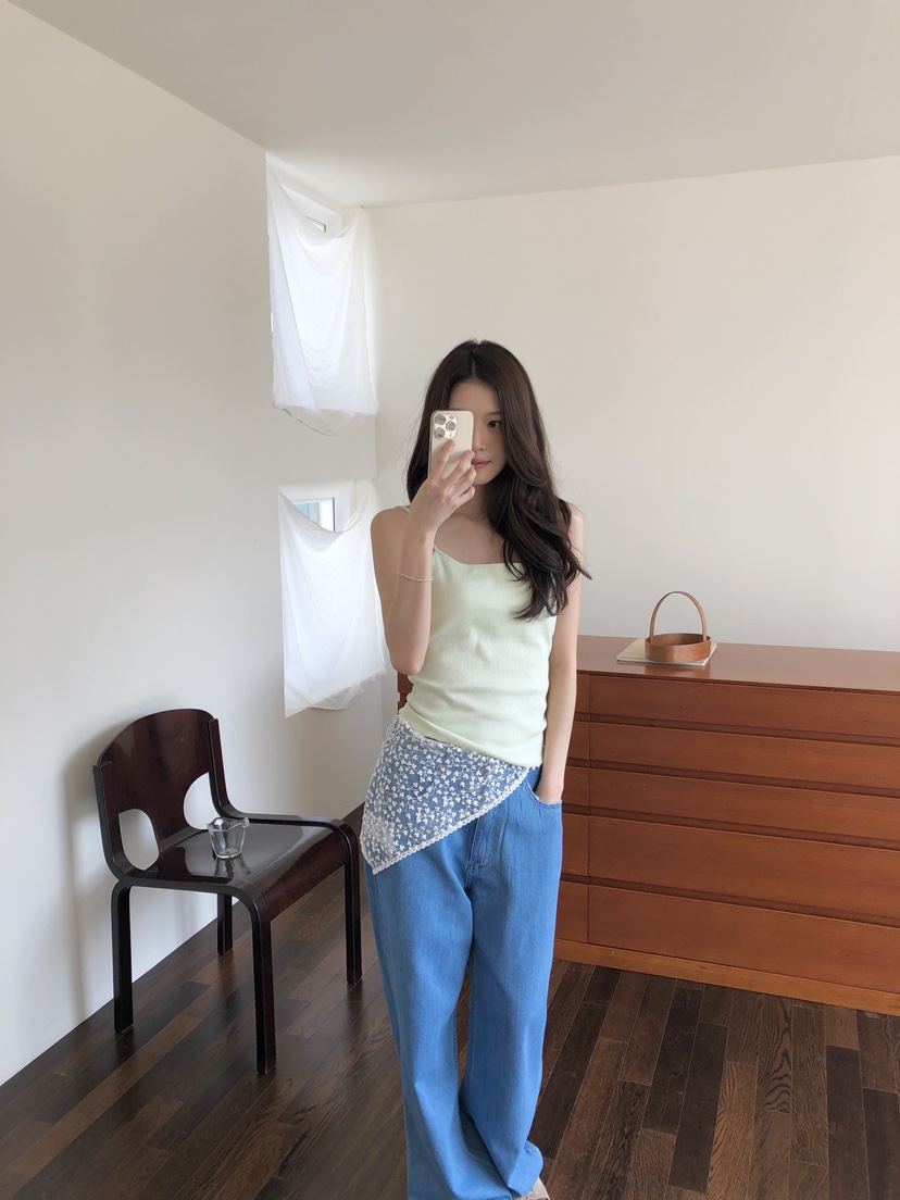 ERUME韓國直郵㊣女裝新款真品人氣職業時尚25春夏休閑吊帶背心ERUME吊帶/背心