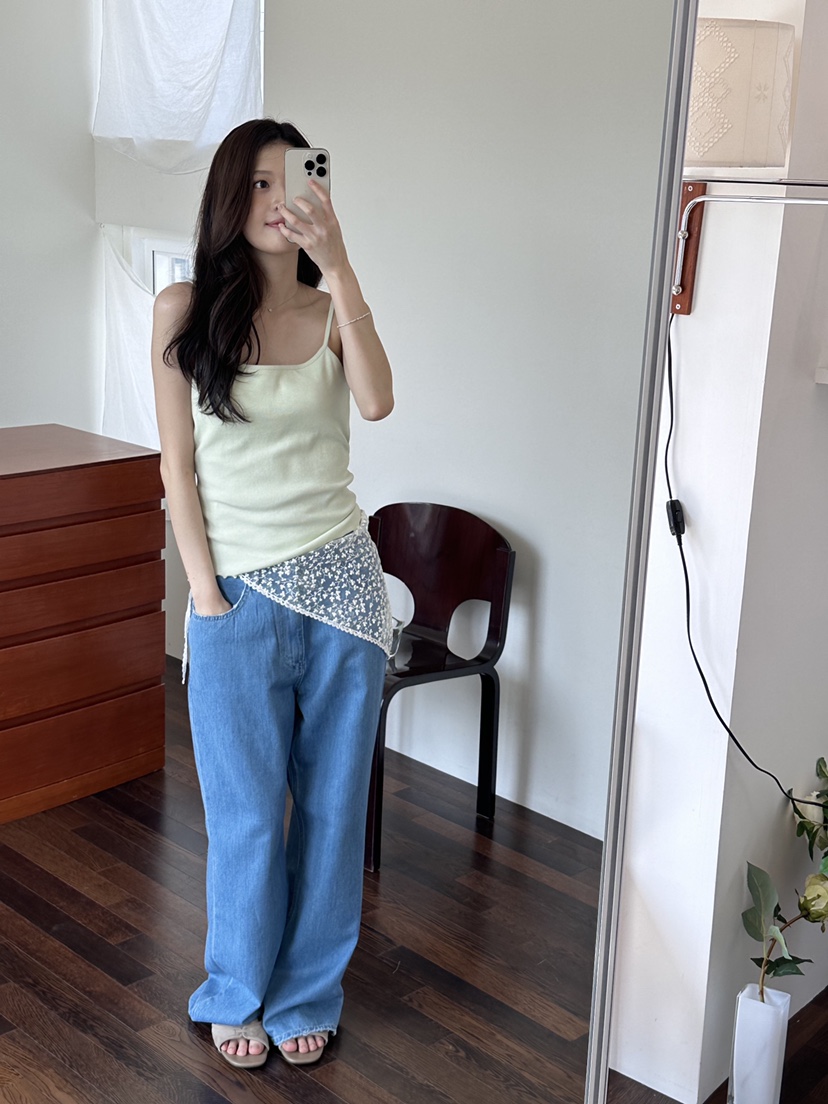 ERUME韓國直郵㊣女裝新款真品人氣職業時尚25春夏休閑吊帶背心ERUME吊帶/背心