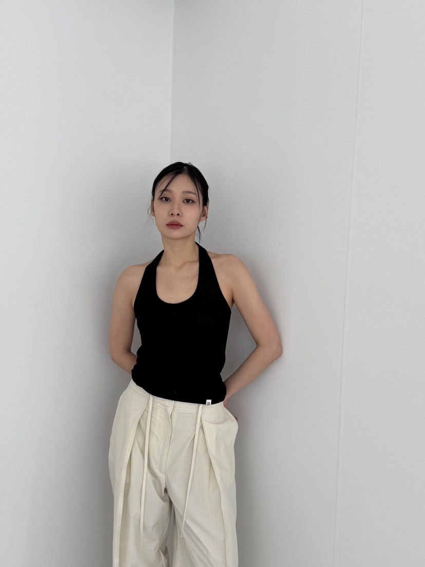 KARE/WEREPIECE東大門㊣代購女士新品休閑熱賣吊帶背心亞麻KARE/WEREPIECE吊帶/背心