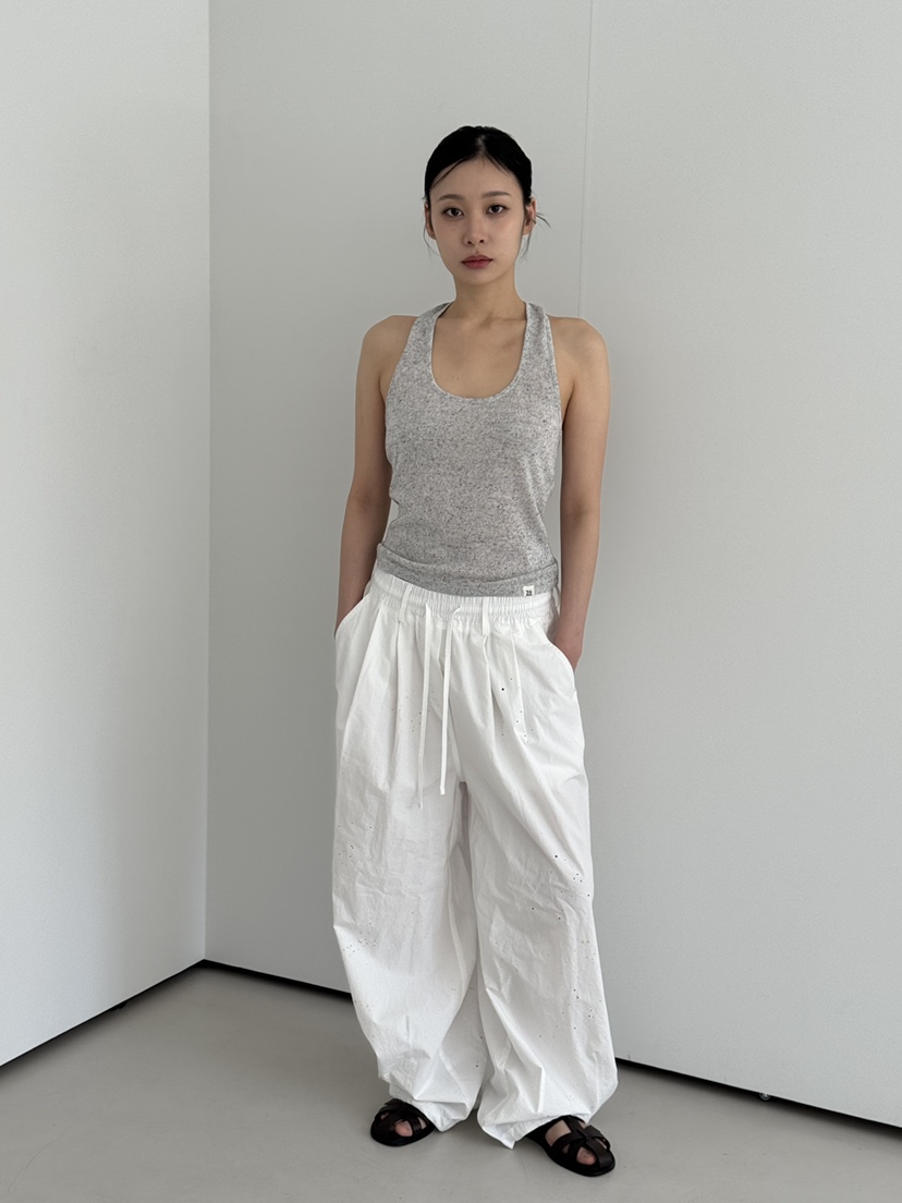 KARE/WEREPIECE東大門㊣代購女士新品休閑熱賣吊帶背心亞麻KARE/WEREPIECE吊帶/背心