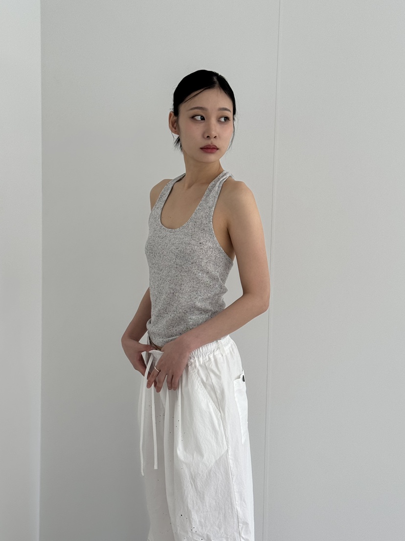 KARE/WEREPIECE東大門㊣代購女士新品休閑熱賣吊帶背心亞麻KARE/WEREPIECE吊帶/背心