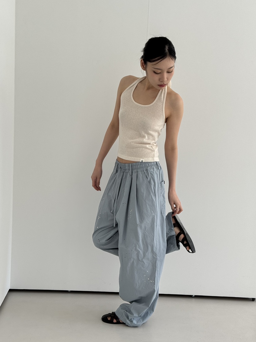 KARE/WEREPIECE東大門㊣代購女士新品休閑熱賣吊帶背心亞麻KARE/WEREPIECE吊帶/背心圖色3