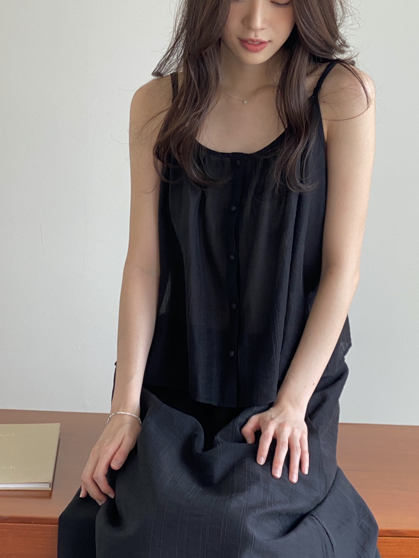 ERUME東大門㊣代購女士新品時尚人氣熱賣推薦25春夏吊帶背心ERUME吊帶/背心