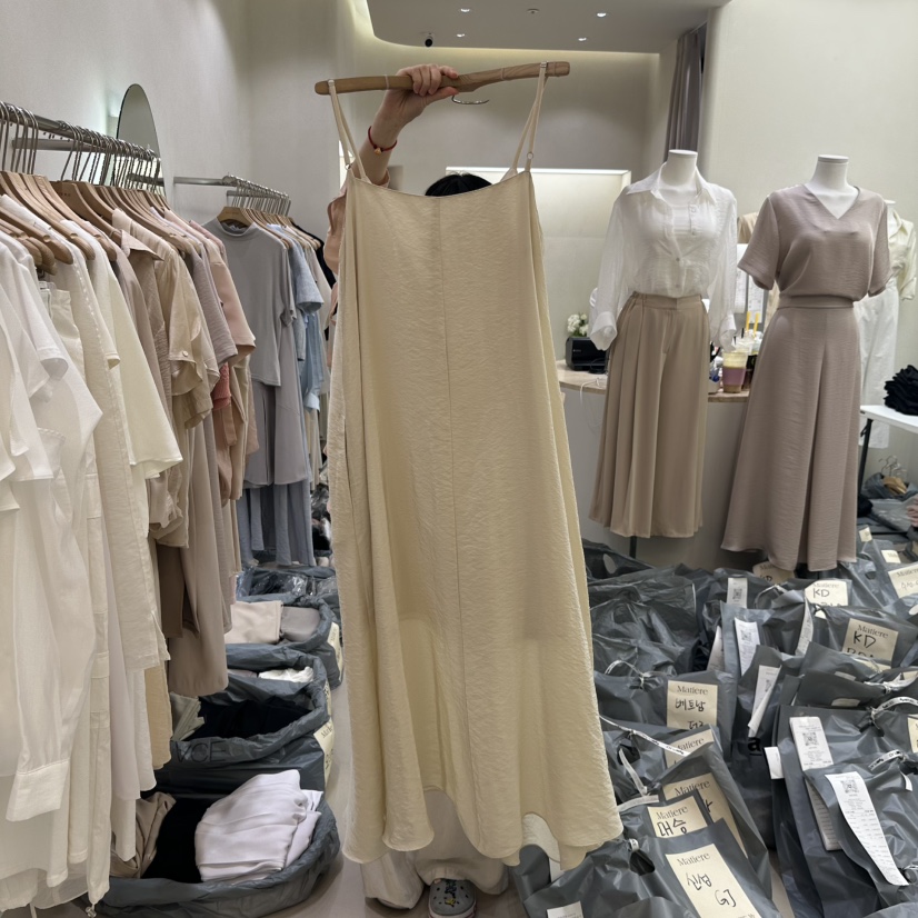 MATIERE韓國代購㊣女士新品推薦人氣職業時尚熱賣休閑連衣裙MATIERE連衣裙