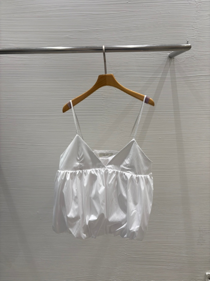 LUCY SALON韓國代購㊣女士新品25春夏推薦時尚職業吊帶背心LUCY SALON吊帶/背心