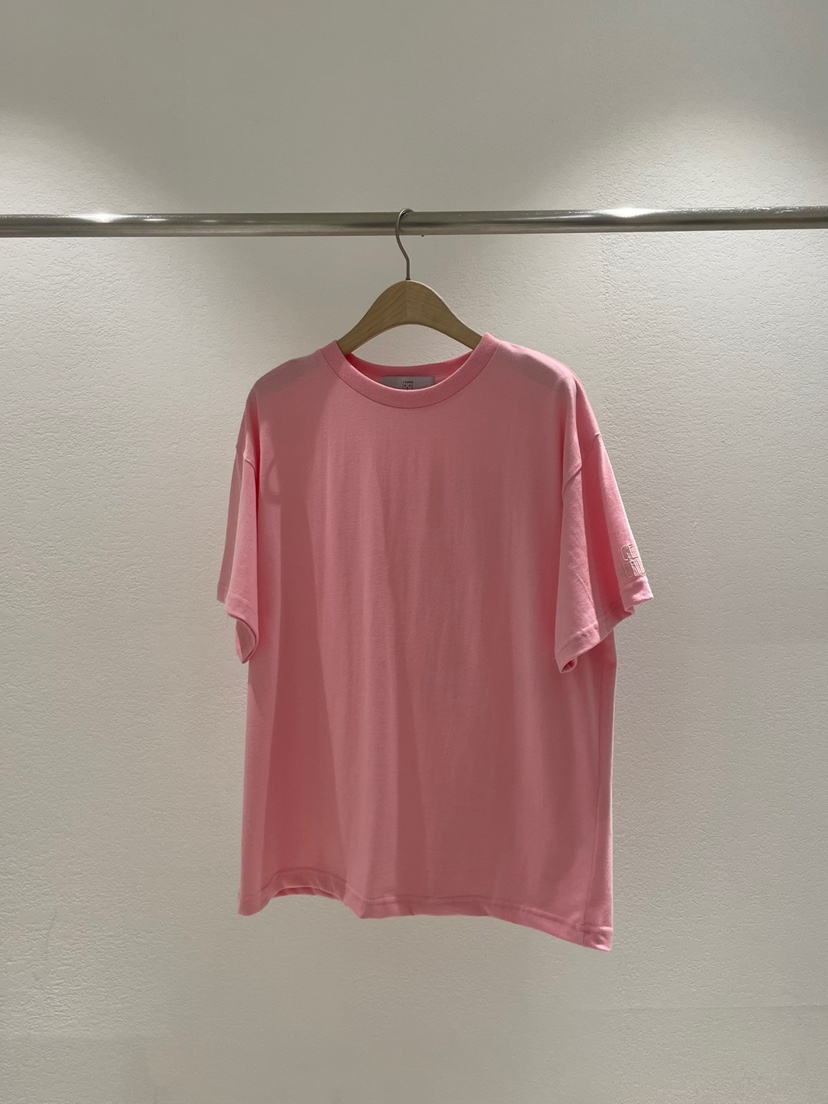 ROOMS SHOP韓國直郵㊣女裝新品推薦職業熱賣時尚真品T恤刺繡ROOMS_SHOPT恤圖色2