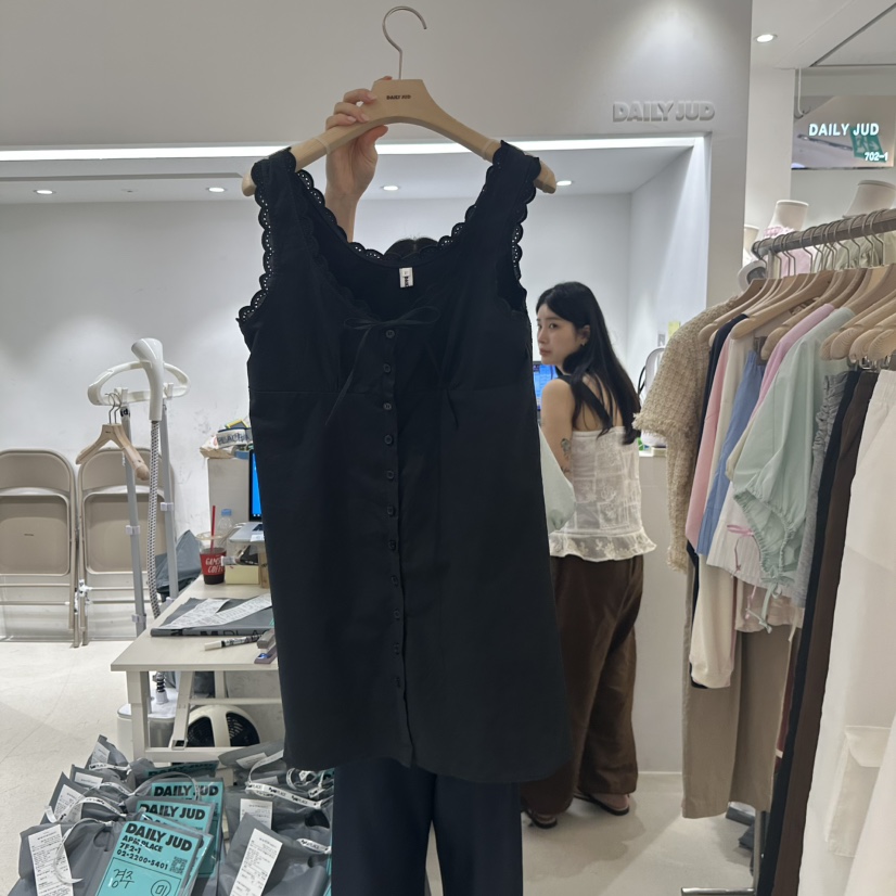 DAILYJUD韓國代購㊣女裝新品熱賣人氣職業推薦25春夏連衣裙DAILY JUD連衣裙圖色2