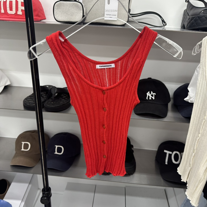 TOPDRESSING韓國直郵㊣女士新款真品人氣時尚熱賣推薦吊帶背心TOPDRESSING吊帶/背心圖色2