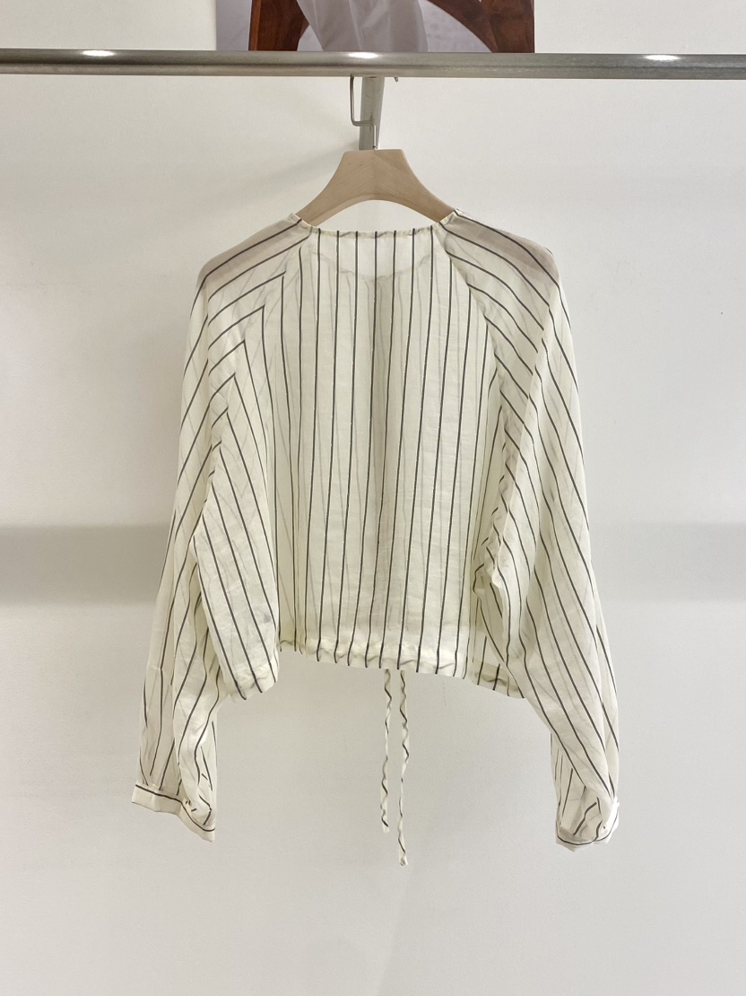 1968東大門㊣實拍女裝新品職業真品休閑襯衫蕾絲衫亞麻條紋1968/YEOUYA襯衫/蕾絲衫