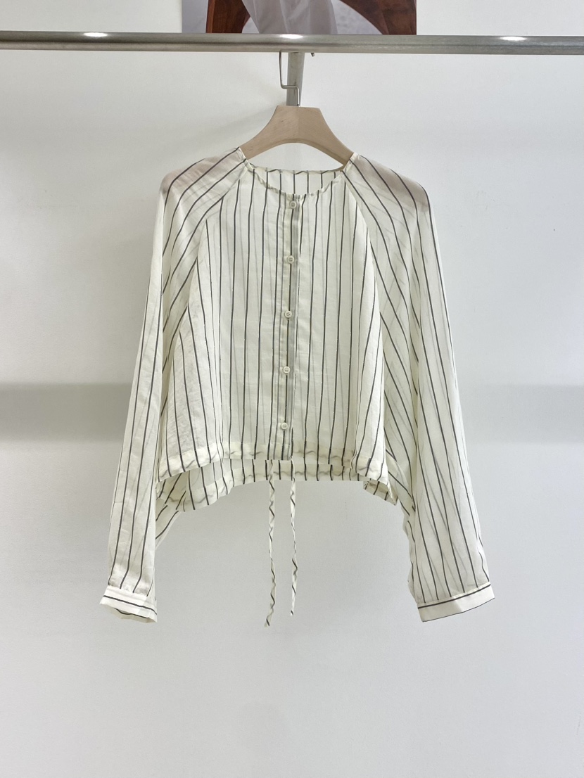 1968東大門㊣實拍女裝新品職業真品休閑襯衫蕾絲衫亞麻條紋1968/YEOUYA襯衫/蕾絲衫