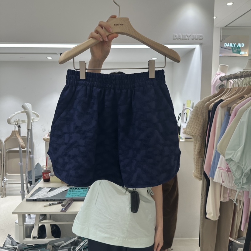 DAILYJUD東大門㊣直郵女裝新品時尚真品推薦熱賣人氣短褲寬松DAILY JUD短褲圖色2