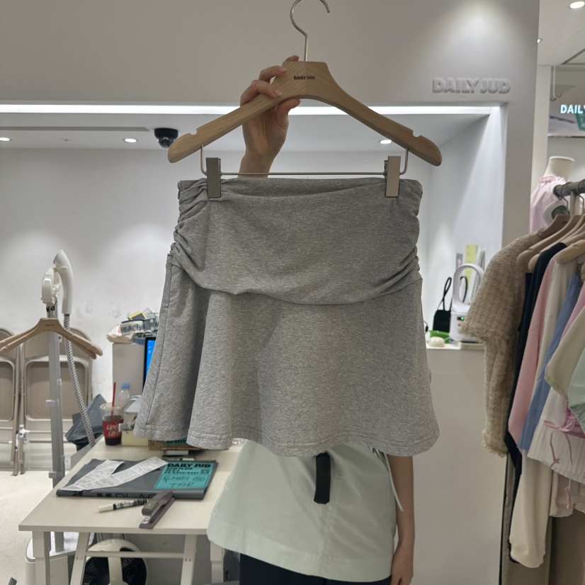 DAILYJUD韓國代購㊣女裝新品職業休閑人氣熱賣真品時尚短裙DAILY JUD短裙圖色2
