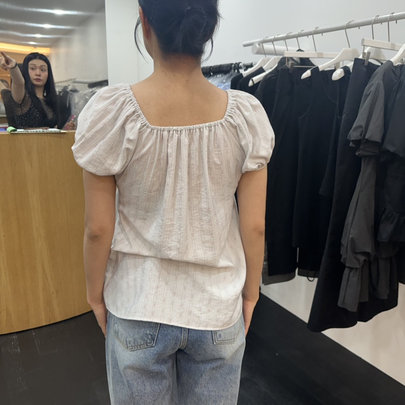 AIME HOPE MAKE東大門㊣代購女士新品人氣推薦襯衫蕾絲衫AIME HOPE MAKE襯衫/蕾絲衫