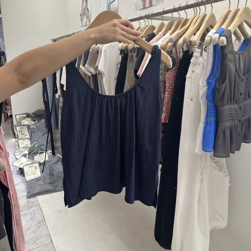 CHAV東大門㊣直郵女士新品休閑人氣真品熱賣時尚25春夏吊帶背心CHAV吊帶/背心