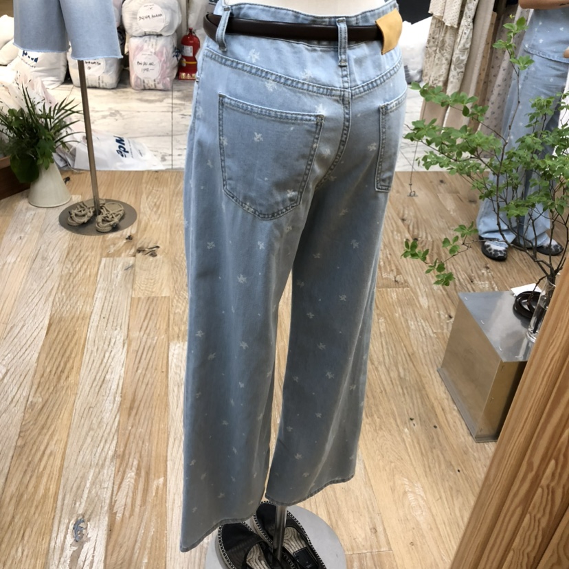 THEPLAN韓國直郵㊣女裝新品真品時尚人氣牛仔褲不含腰帶纖維THE PLAN牛仔褲