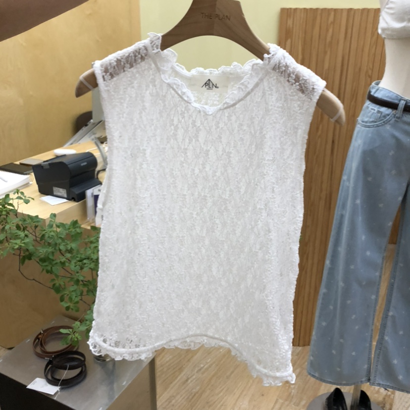 THEPLAN東大門㊣代購女士新款職業休閑熱賣25春夏時尚吊帶背心THE PLAN吊帶/背心