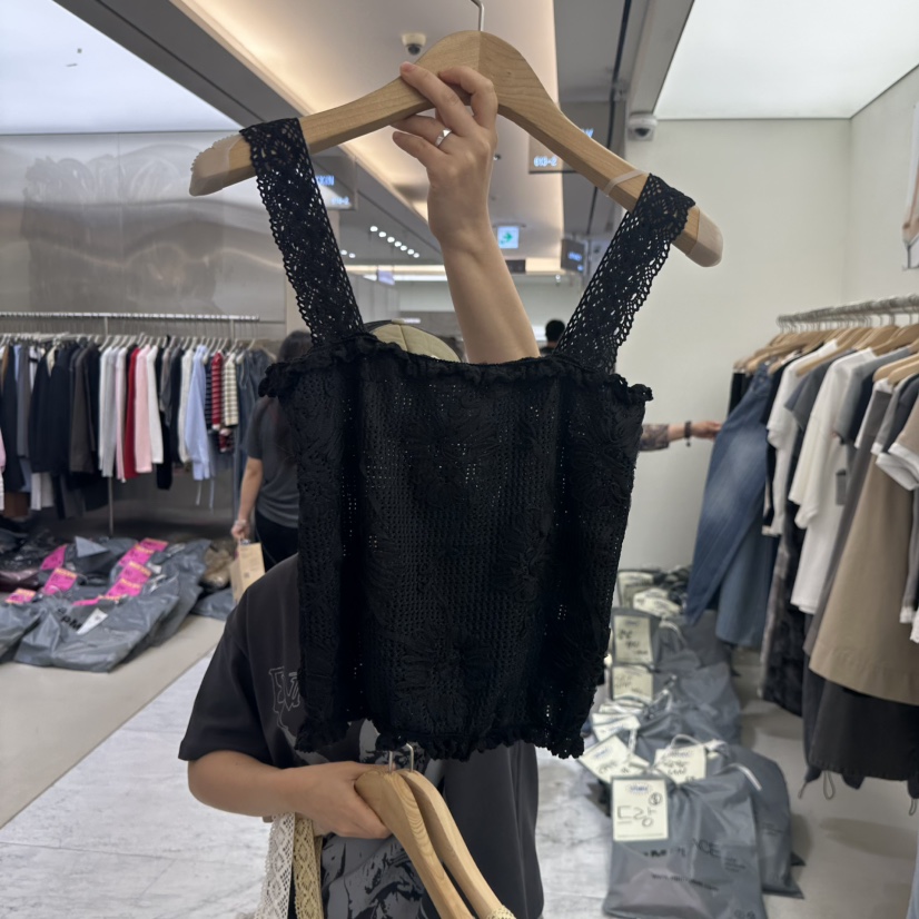 CHAV東大門㊣直郵女士新款熱賣休閑推薦人氣25春夏吊帶背心CHAV吊帶/背心圖色2