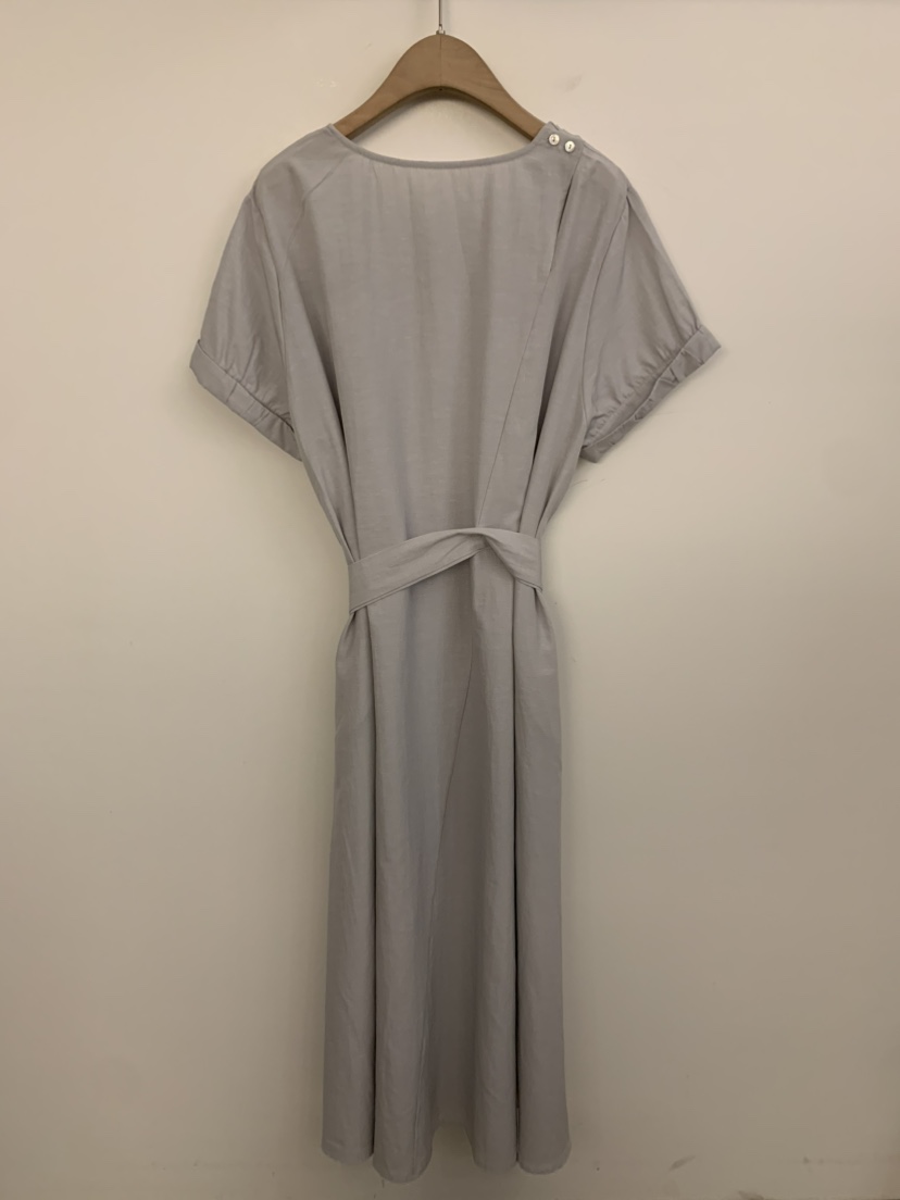 UNDER KEY東大門㊣直郵女裝新品真品25春夏人氣連衣裙含腰帶UNDER KEY連衣裙