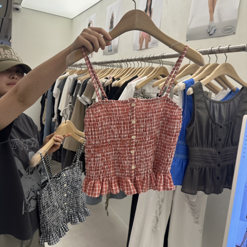 CHAV東大門㊣代購女裝新品時尚真品職業休閑人氣熱賣吊帶背心CHAV吊帶/背心