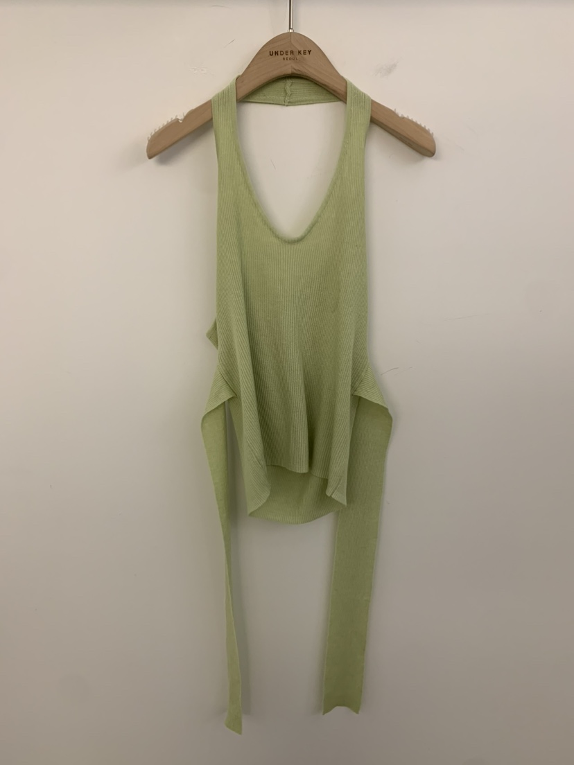 UNDER KEY韓國代購㊣女士新品真品職業休閑推薦25春夏吊帶背心UNDER KEY吊帶/背心圖色2