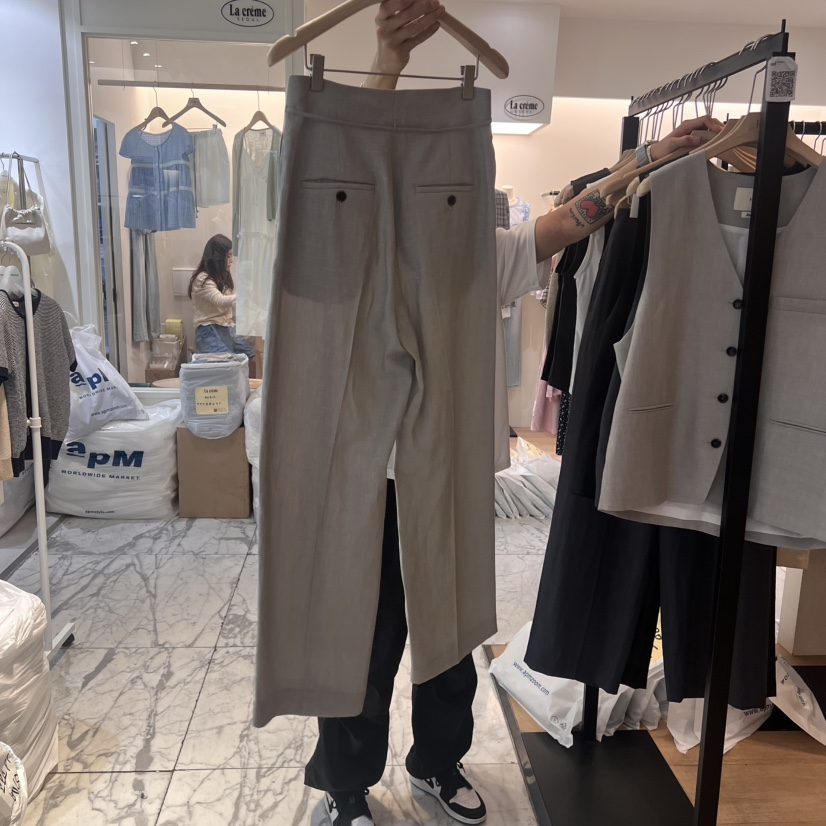 LA MAGIE FEMME東大門㊣實拍女裝新品真品職業熱賣休閑褲Lamagie Femme休閑褲