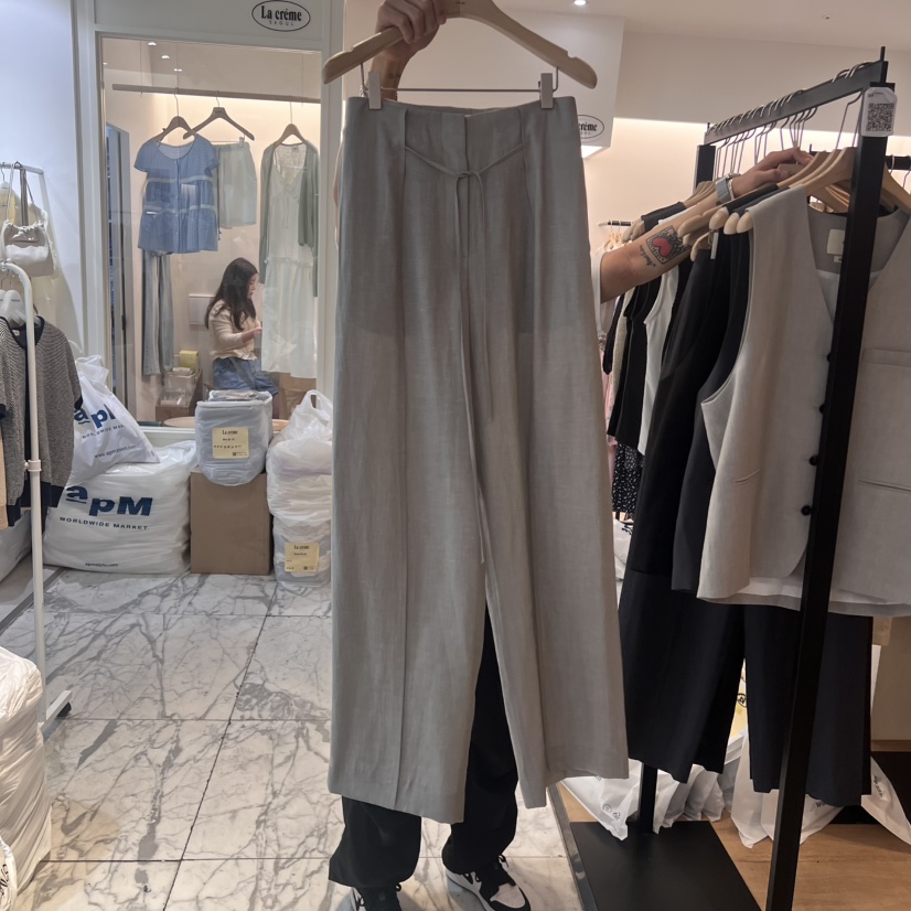 LA MAGIE FEMME東大門㊣實拍女裝新品真品職業熱賣休閑褲Lamagie Femme休閑褲