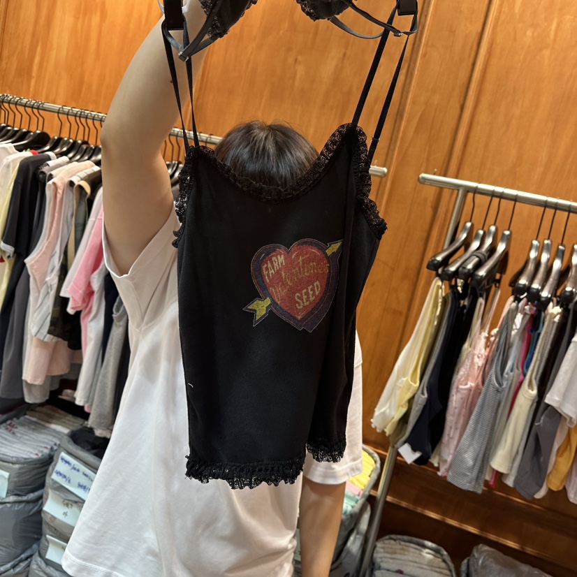 GARMENT-P韓國代購㊣女士新品25春夏人氣職業休閑吊帶背心GARMENT吊帶/背心圖色3