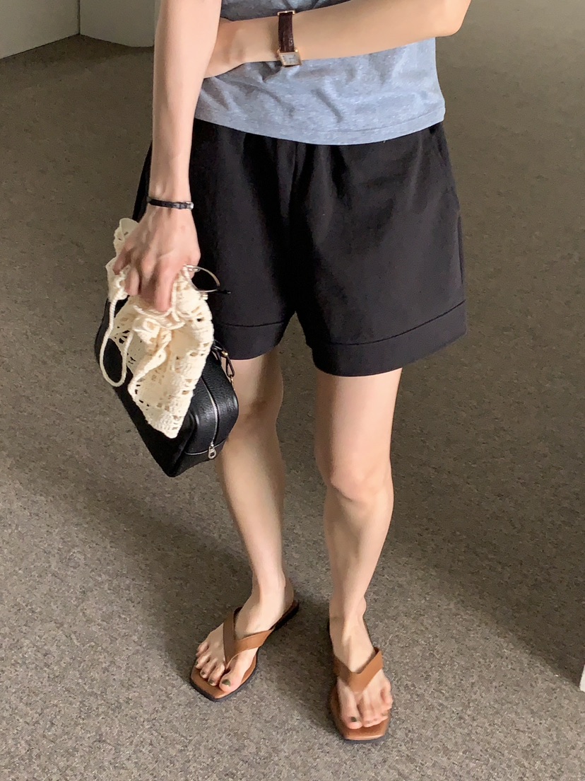 BAKING POWDER東大門㊣實拍女士新款職業真品25春夏時尚短褲BAKING POWDER短褲