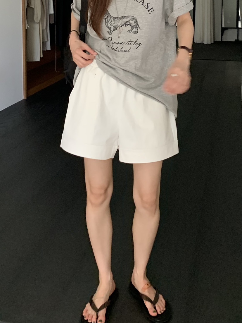 BAKING POWDER東大門㊣實拍女士新款職業真品25春夏時尚短褲BAKING POWDER短褲
