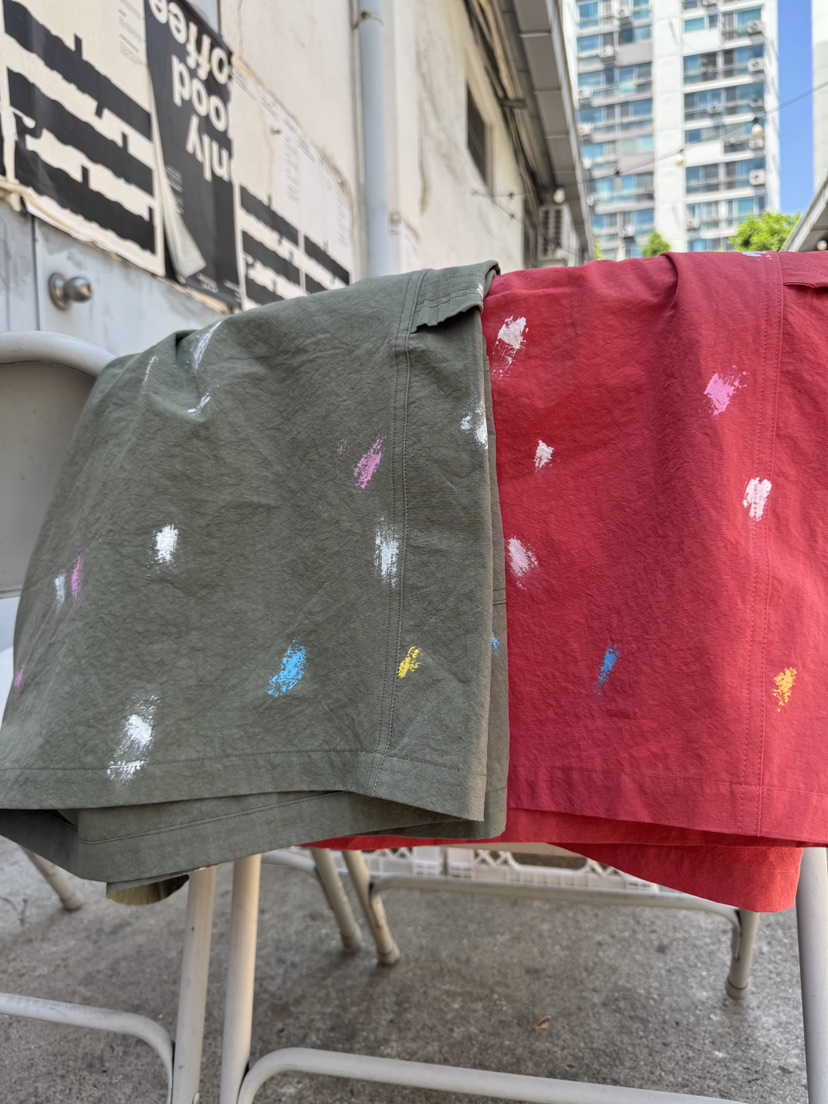 FRANC—L東大門㊣代購女裝新品25春夏推薦時尚人氣短褲亞麻FRANC短褲