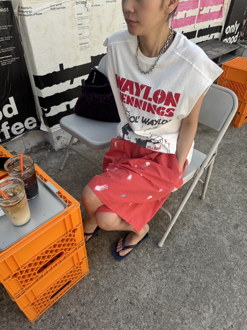 FRANC—L東大門㊣代購女裝新品25春夏推薦時尚人氣短褲亞麻FRANC短褲