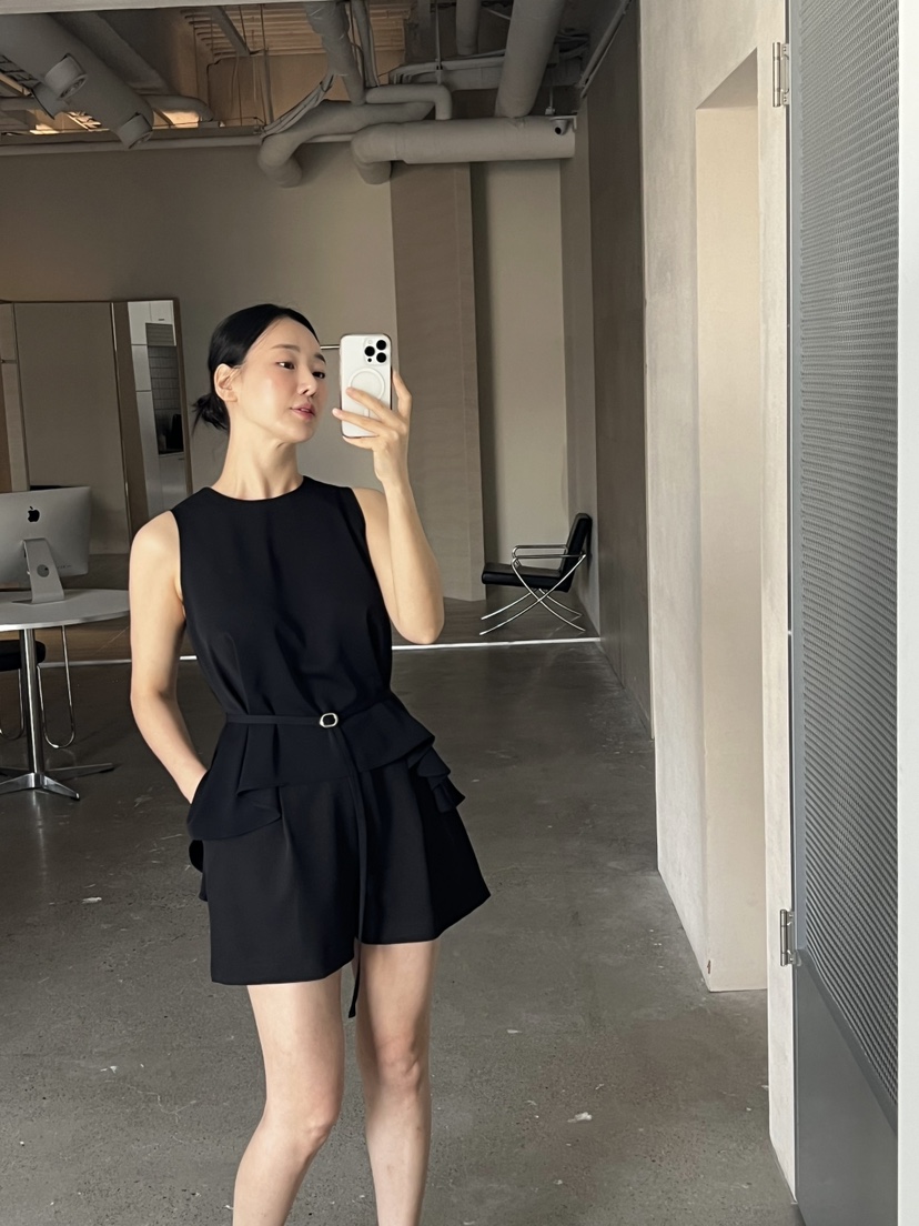 VERNI韓國直郵㊣女裝新品熱賣人氣真品時尚職業推薦25春夏短褲VERNI短褲