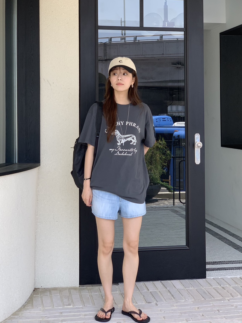 BAKING POWDER韓國代購㊣女士新款職業真品25春夏熱賣休閑T恤BAKING POWDERT恤
