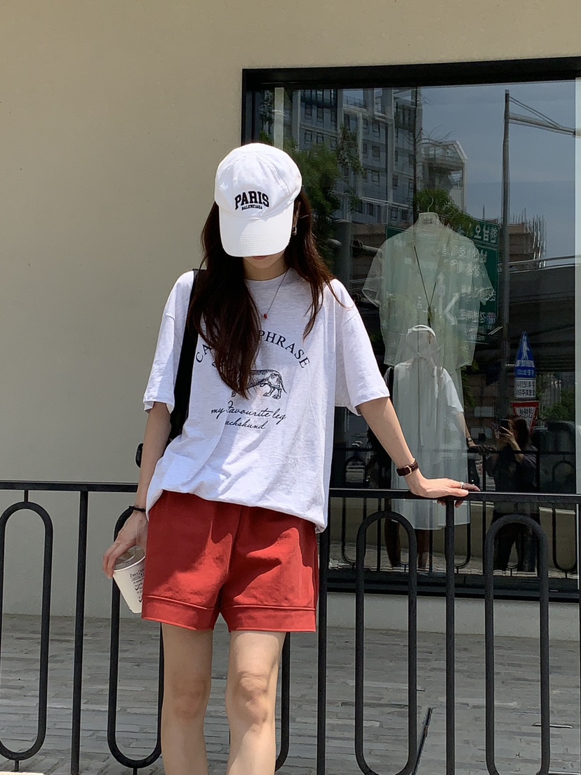 BAKING POWDER韓國代購㊣女士新款職業真品25春夏熱賣休閑T恤BAKING POWDERT恤