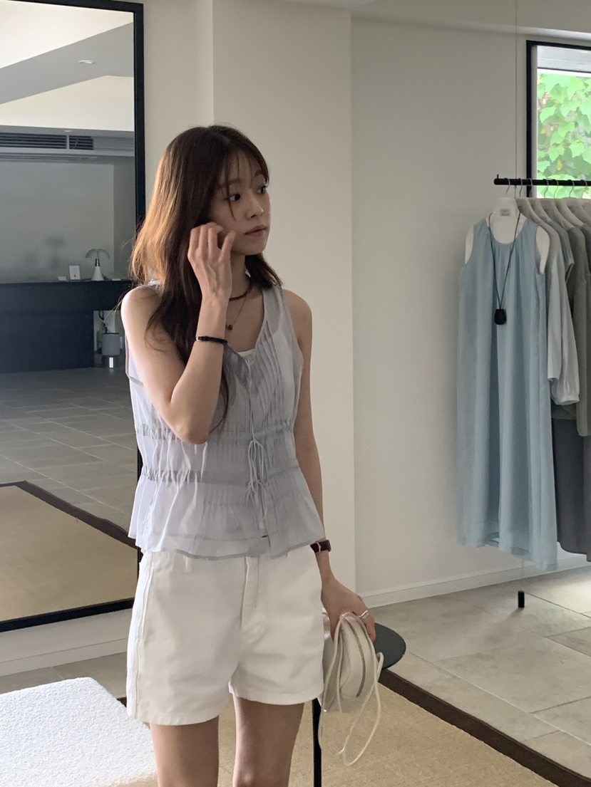 BAKING POWDER東大門㊣代購女裝新品真品25春夏休閑吊帶背心BAKING POWDER吊帶/背心