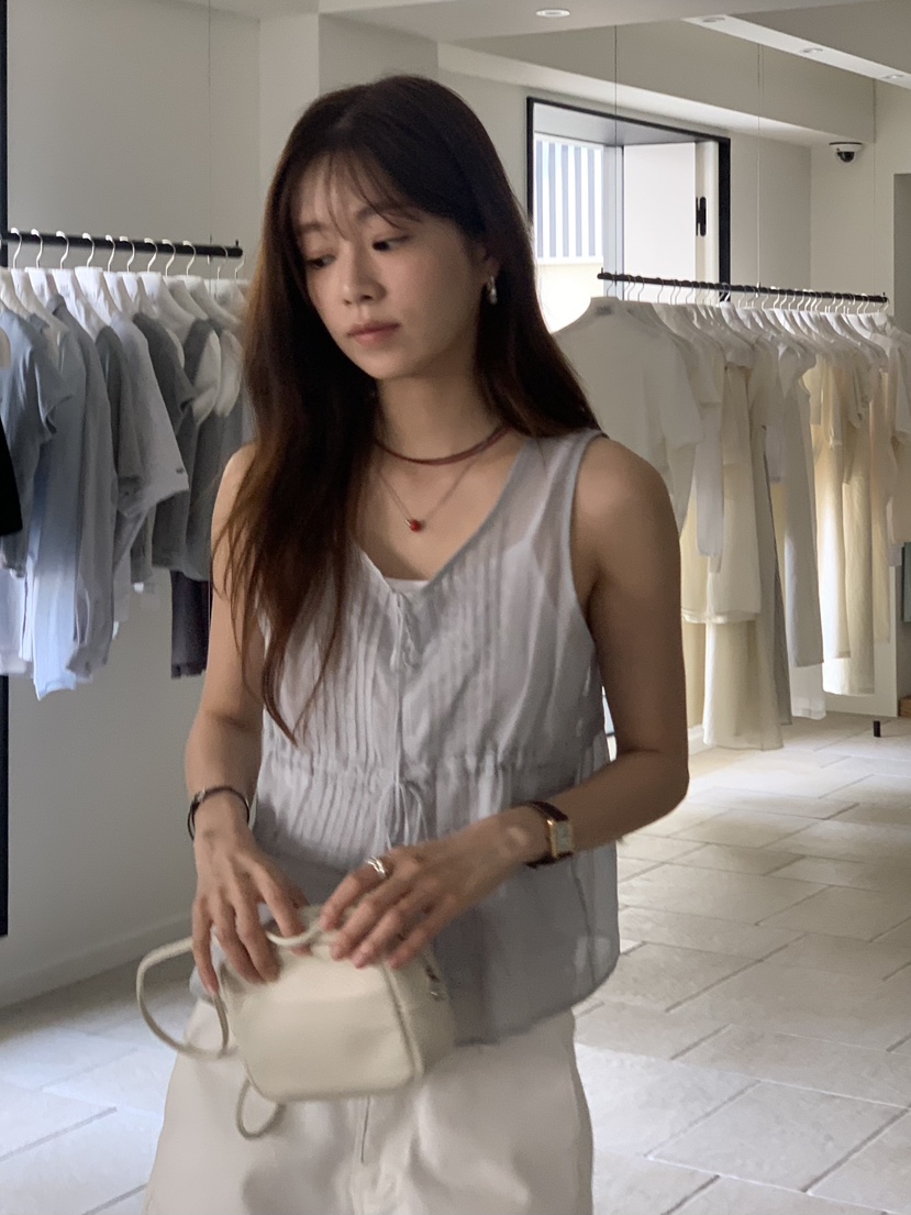 BAKING POWDER東大門㊣代購女裝新品真品25春夏休閑吊帶背心BAKING POWDER吊帶/背心