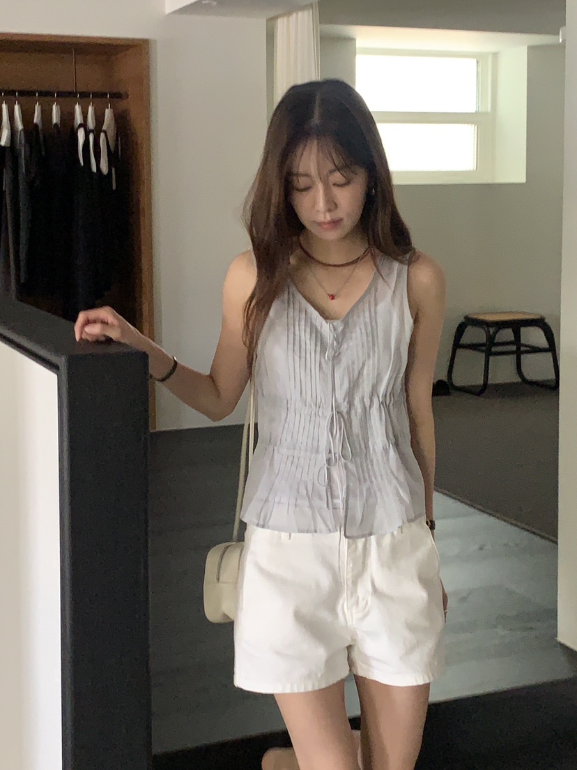 BAKING POWDER東大門㊣代購女裝新品真品25春夏休閑吊帶背心BAKING POWDER吊帶/背心