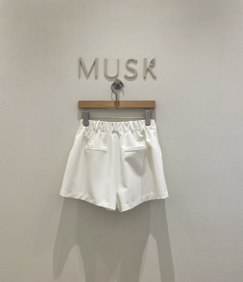 MUSK韓國代購㊣女裝新款推薦休閑25春夏時尚職業真品人氣短褲MUSK短褲