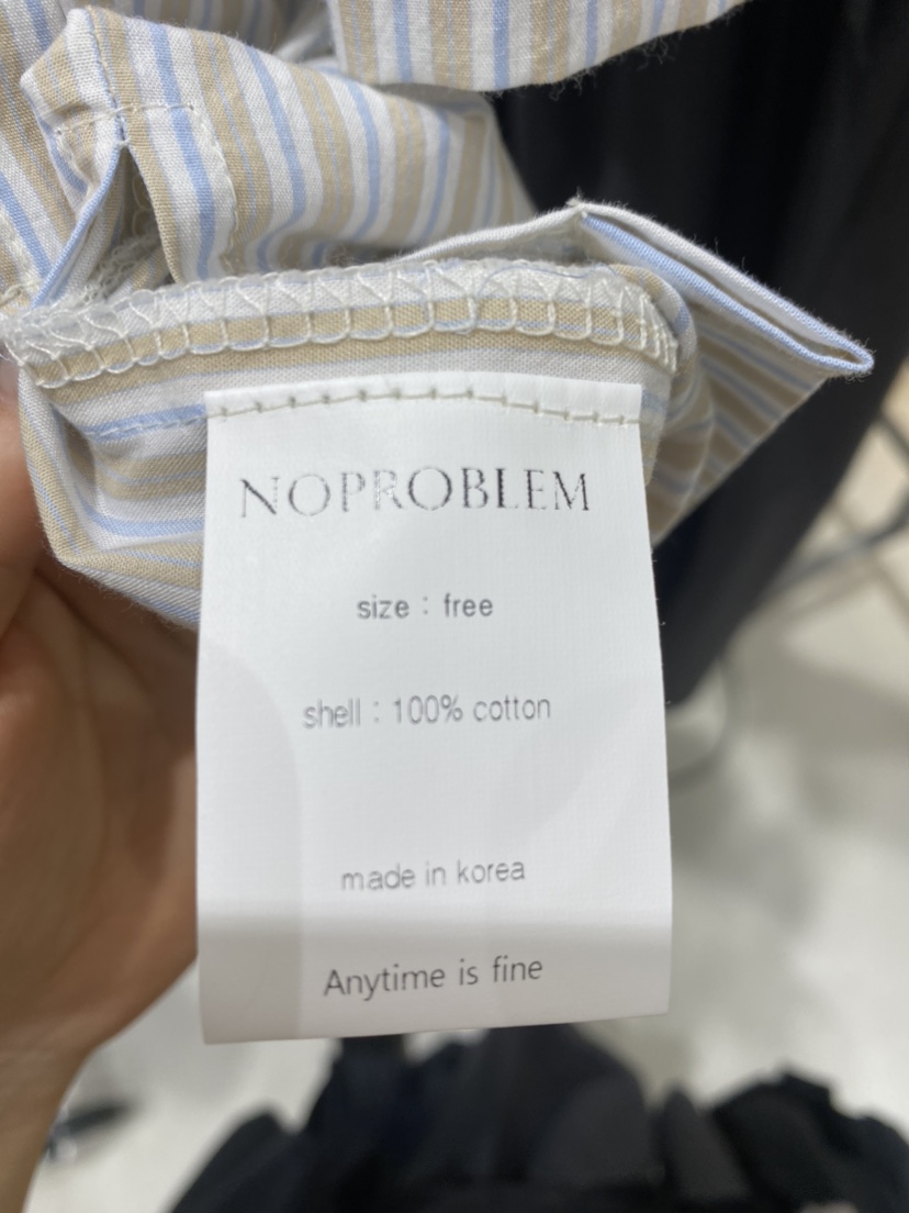 NOPROBLEM韓國代購㊣女士新款推薦休閑熱賣時尚人氣襯衫蕾絲衫NOPROBLEM襯衫/蕾絲衫