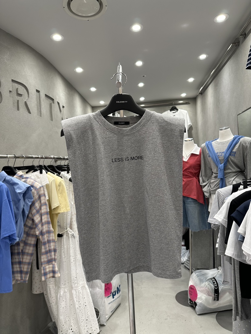 CELEBRITY-A韓國直郵㊣女裝新品真品25春夏職業休閑吊帶背心CELEBRITY-A吊帶/背心圖色2