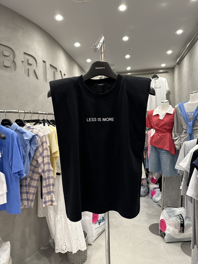 CELEBRITY-A韓國直郵㊣女裝新品真品25春夏職業休閑吊帶背心CELEBRITY-A吊帶/背心圖色3