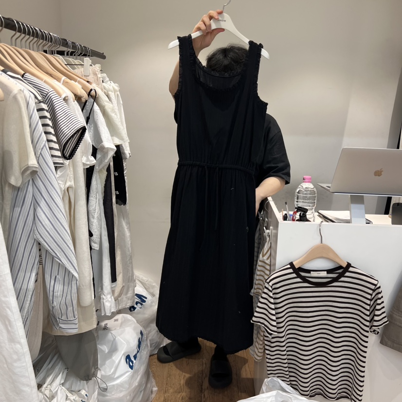 JINSIM東大門㊣代購女裝新品熱賣人氣職業真品25春夏連衣裙JINSIM連衣裙圖色2