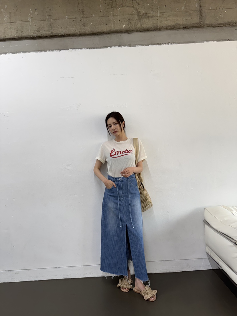 LIMLIMLIM東大門㊣代購女裝新品人氣推薦25春夏真品長裙含腰繩LIM LIM LIM長裙
