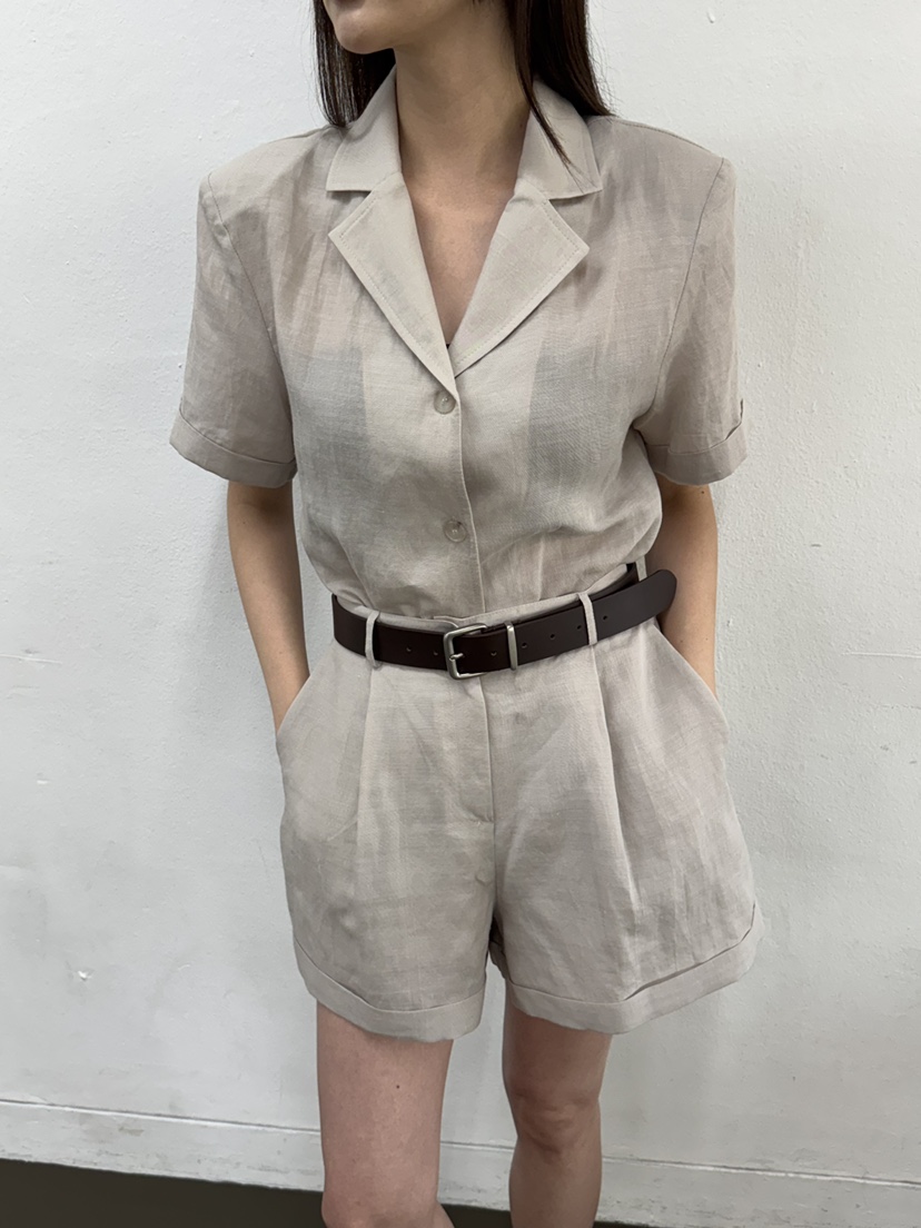 LIMLIMLIM東大門㊣代購女士新品25春夏推薦休閑襯衫蕾絲衫亞麻LIM LIM LIM襯衫/蕾絲衫