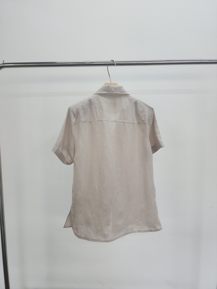 LIMLIMLIM東大門㊣代購女士新品25春夏推薦休閑襯衫蕾絲衫亞麻LIM LIM LIM襯衫/蕾絲衫